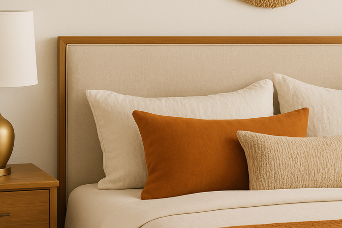 Clementine Bed With Premium Fabric And Box Storage - King Bed