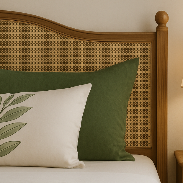 Bodhi Bed With Premium Fabric And Box Storage - King Bed