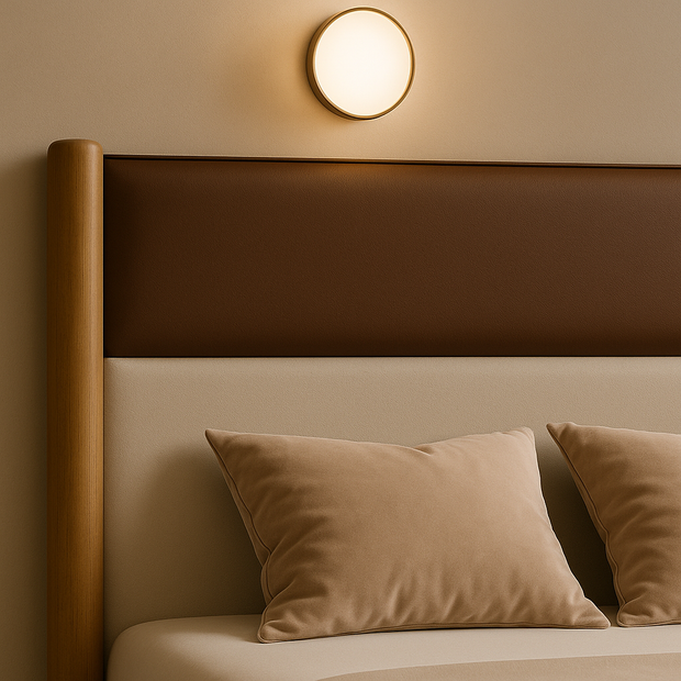 Kai King Size Upholstered Bed with Hydraulic Storage