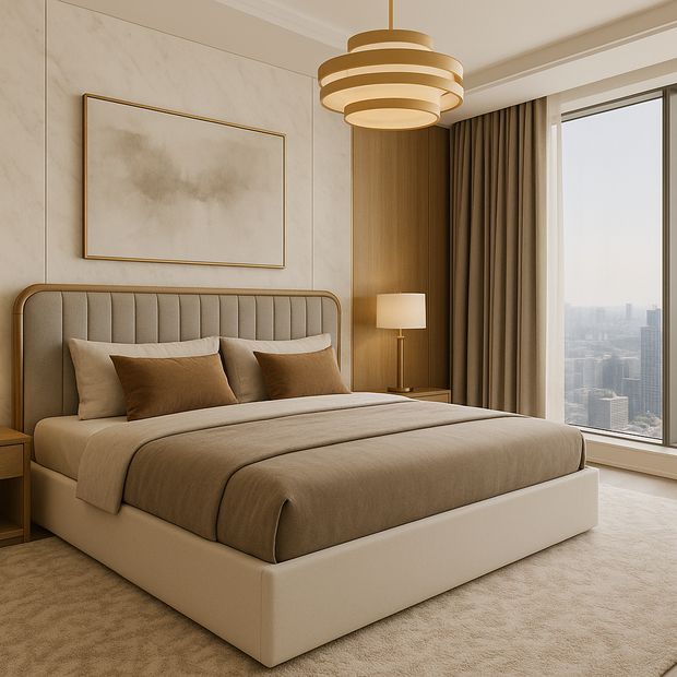 Cushioned Headboard – Calla Bed