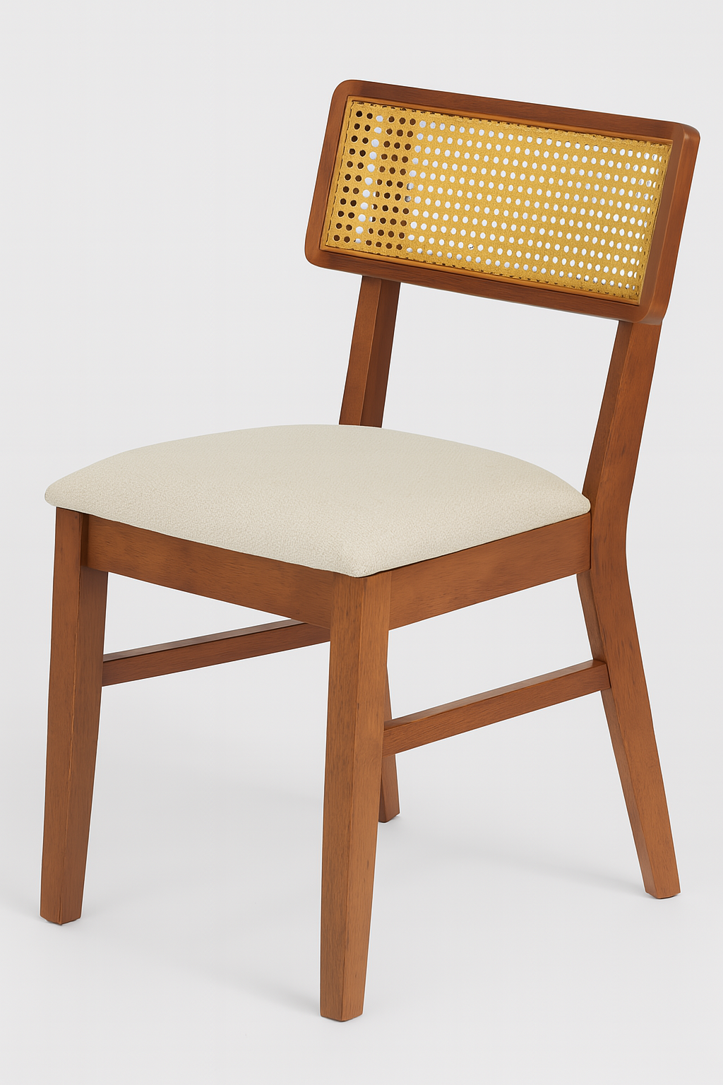 Mistral Dining Chair - Modern Upholstered Chair (Beige)