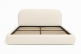 Marais Frame Upholstered Bed (Off-White) - King & Queen