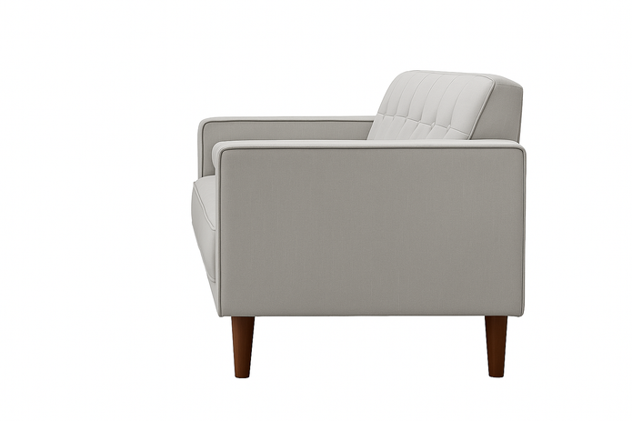 أريكة أركاديا ثلاثية المقاعد (رمادية)