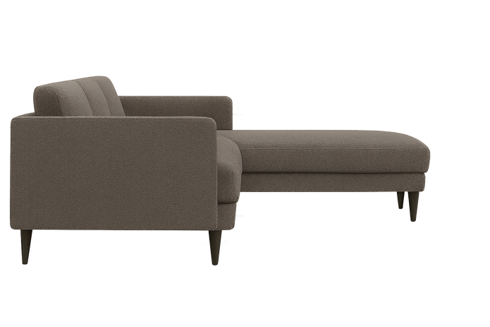 Axis 3-Seater Sofa - Modern Fabric Sofa (Beige & Grey)