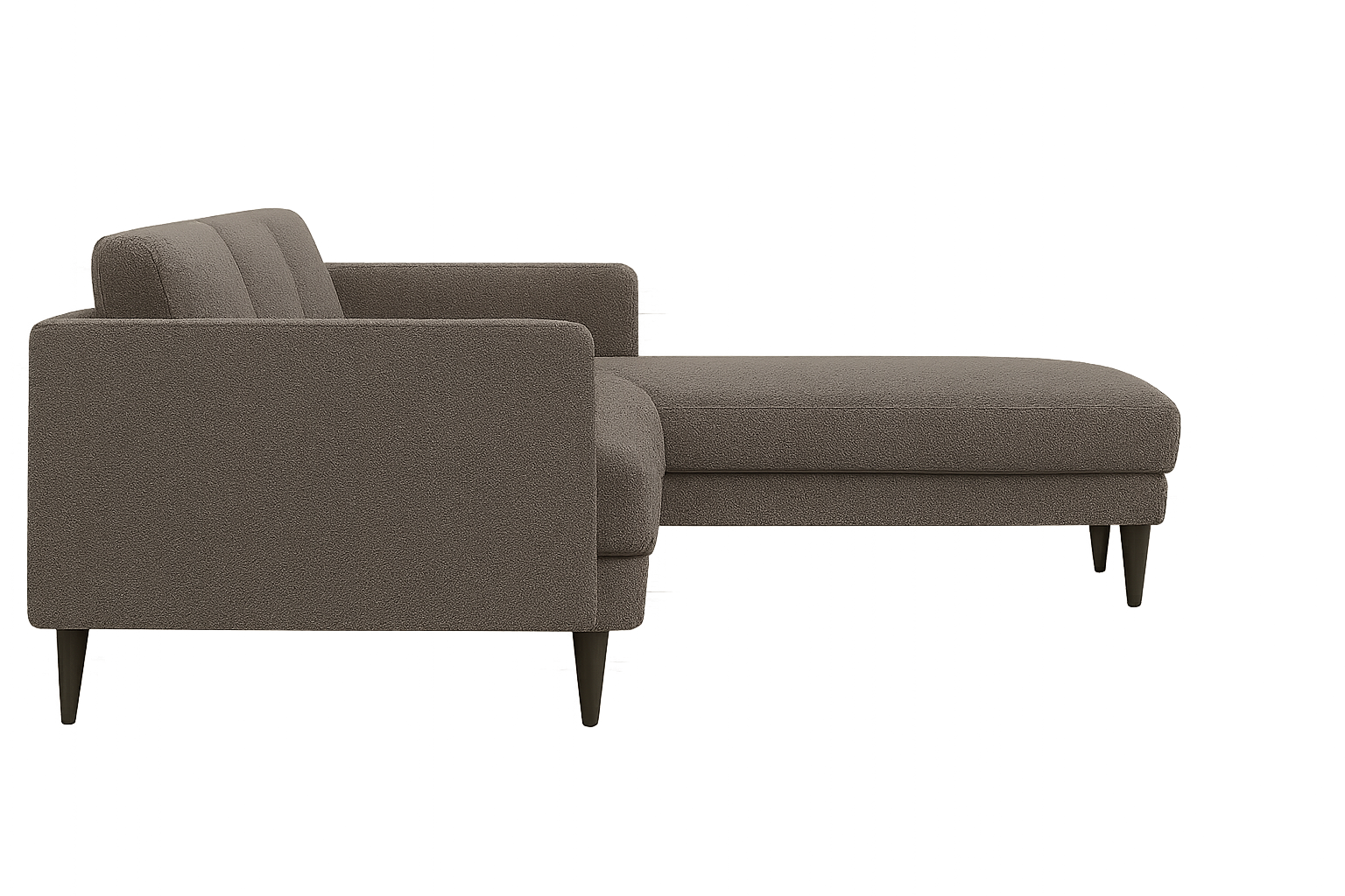 Axis 3-Seater Sofa - Modern Fabric Sofa (Beige & Grey)