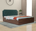Citta Queen Bed – Leatherette Upholstered Bed with Box Storage – DF2H