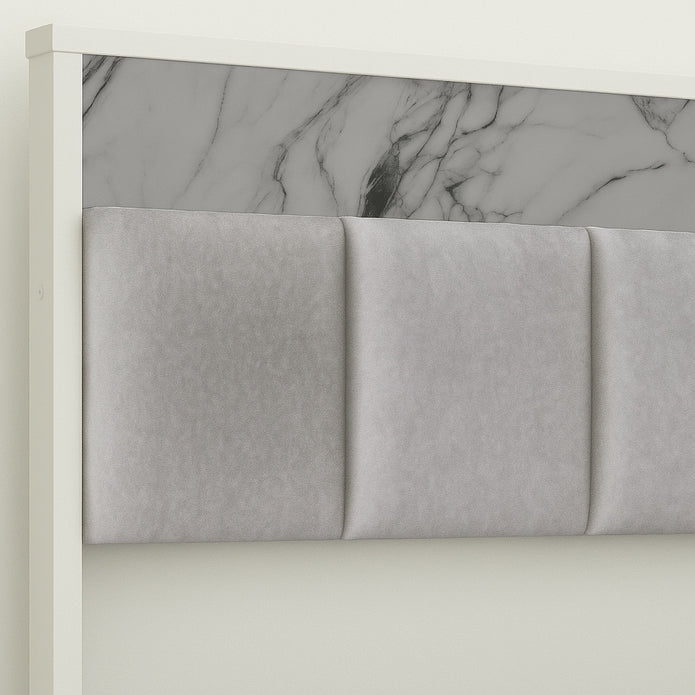 سرير أونيكس كينج سايز منجد مع صندوق تخزين