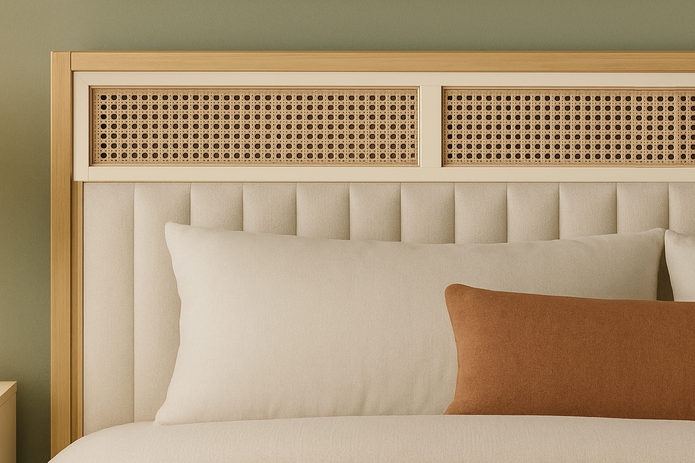 Macari King Size Upholstered Bed with Box Storage