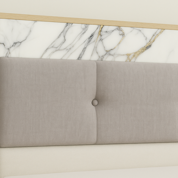 سرير سيليست كينج سايز المنجد مع تخزين هيدروليكي