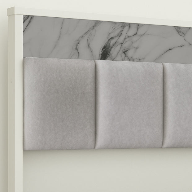 Onyx King Size Upholstered Bed with Box Storage