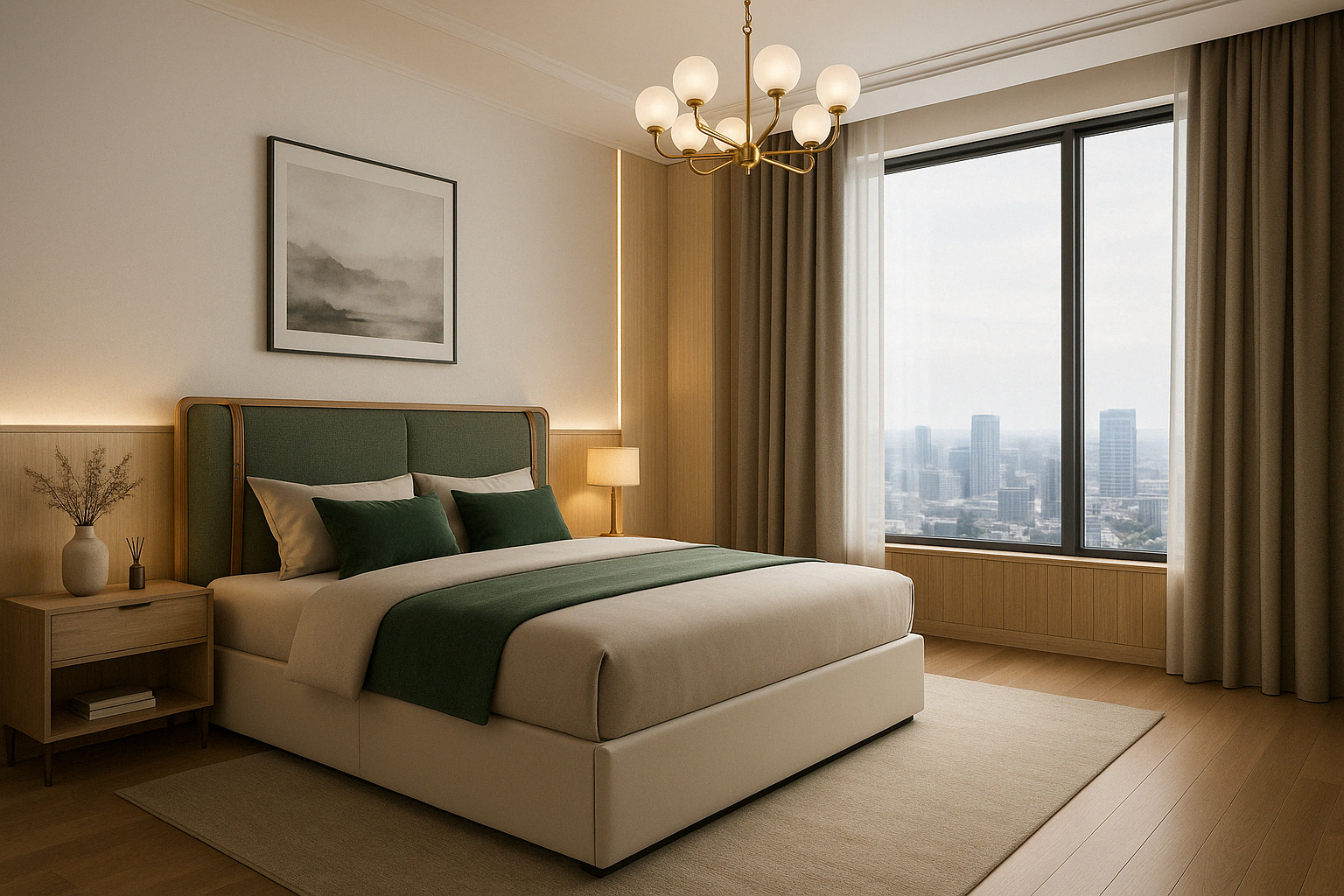 Premium Fabric Upholstery – Clover Bed Close-up