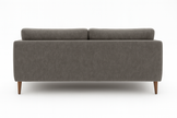 Metro 3-Seater Sofa - Modern Fabric Lounger (Grey)