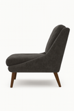 Mellow Edges Collection – Obsidian Armchair | Premium Modern Accent Chair
