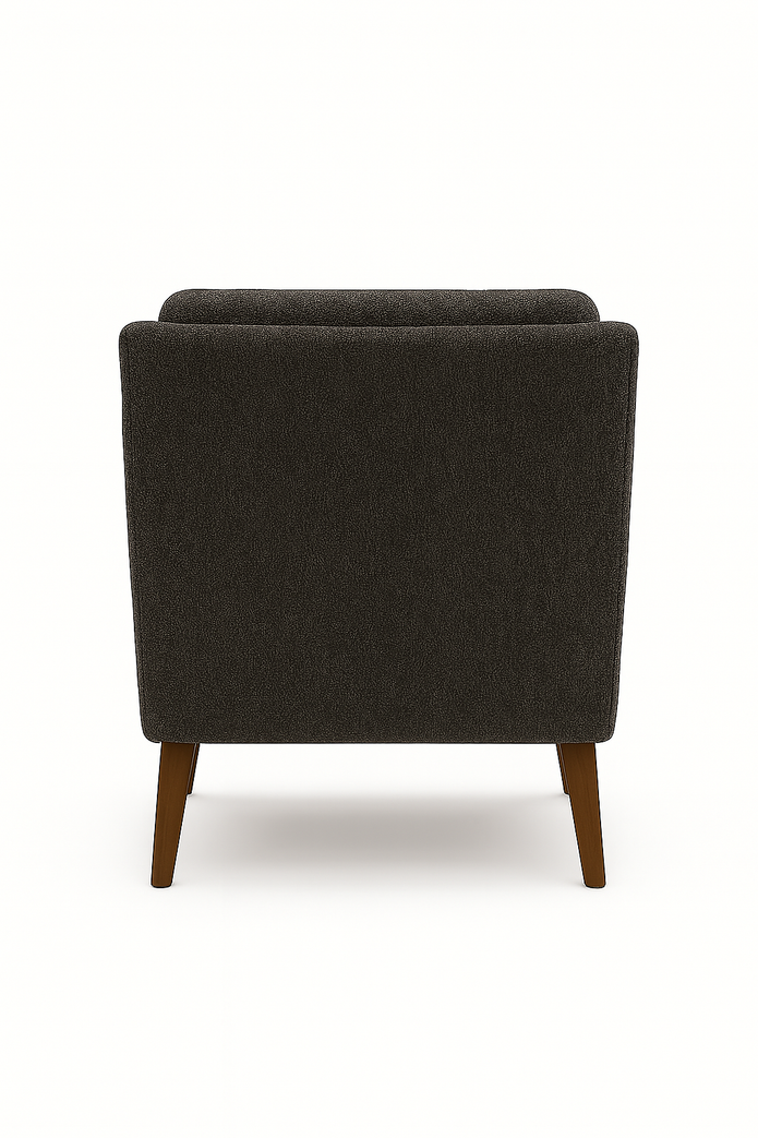 Mellow Edges Collection – Obsidian Armchair | Premium Modern Accent Chair