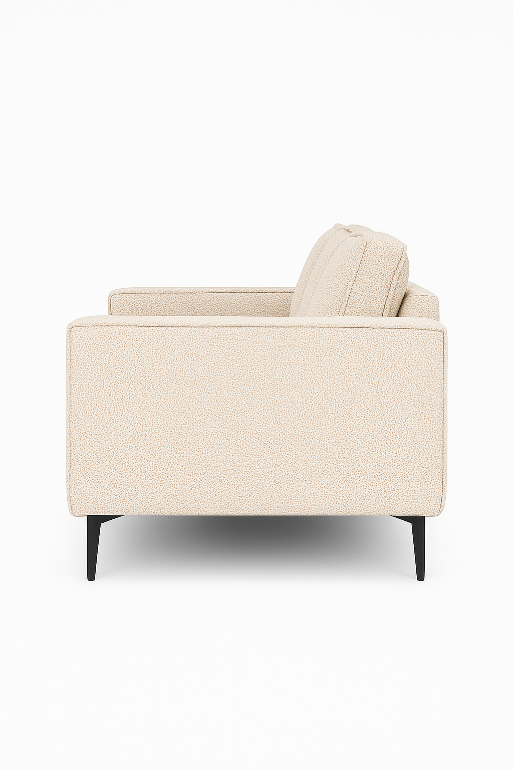 Sculpted Allure Collection – Brume 3-Seater Sofa | Modern Fabric Lounger