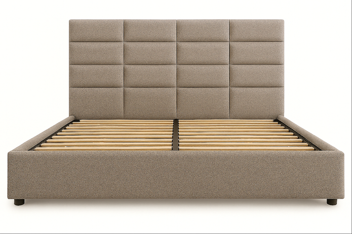 Drift Upholstered Bed - King & Queen