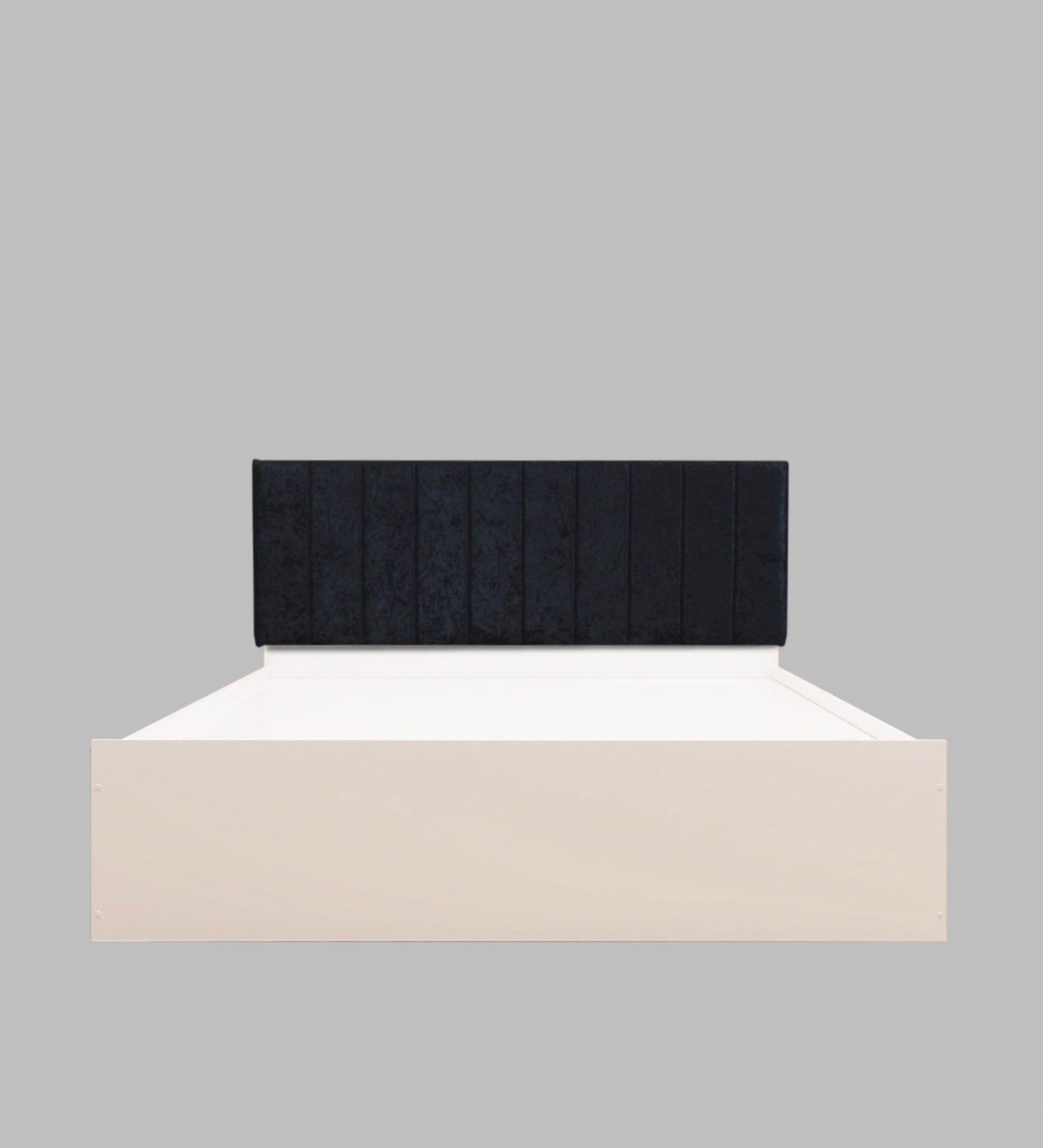 سرير سامسكارا كوين - سرير منجد من الجلد الصناعي مع صندوق تخزين