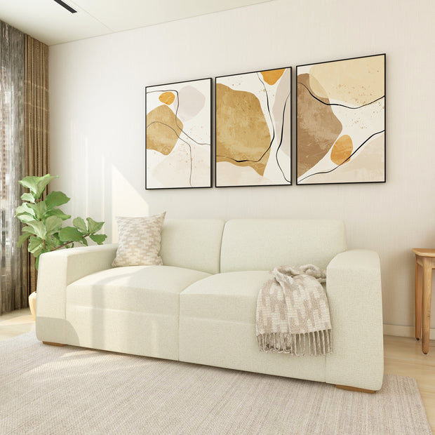 Atelier 3-Seater Sofa (Beige)