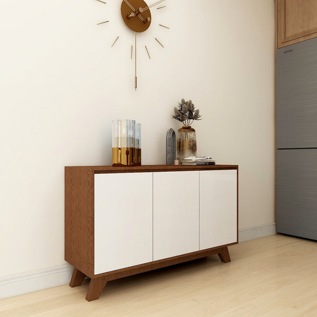 خزانة جانبية بوفيه - خزانة تخزين حديثة لتناول الطعام والمعيشة