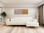 Tranquil Renewal — 9-Piece Premium Home Furniture Combo (Cream & Walnut)