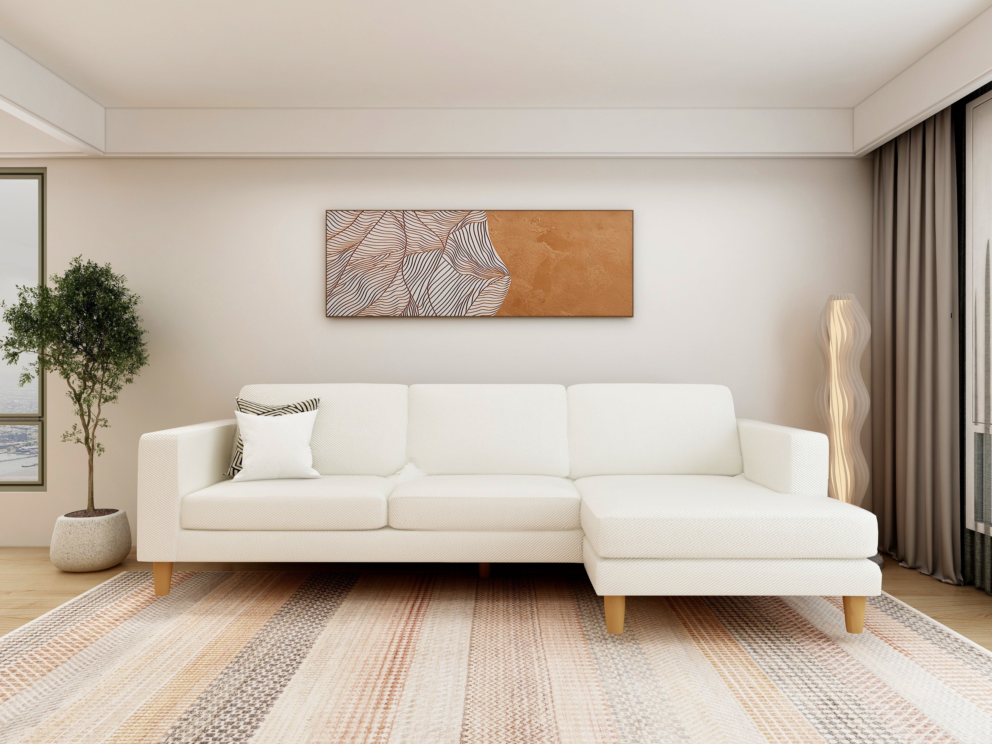 Axis 3-Seater Sofa | Tranquil Renewal Collection