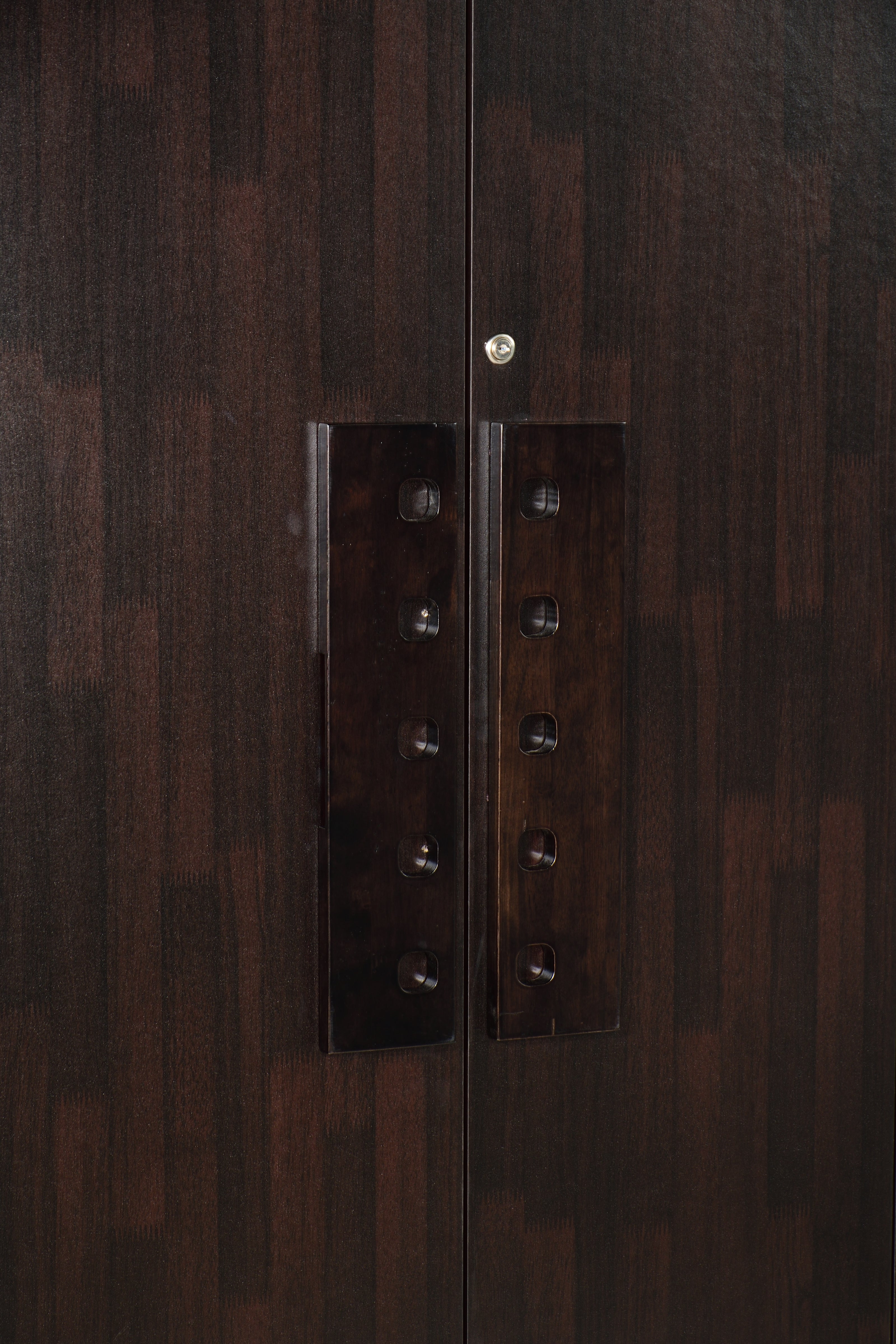 Prophasis 3-Door Engineered Wood Wardrobe – Modern Bedroom Almirah with Shelves & Hanging Space
