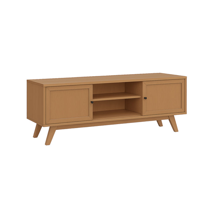 Amara AV Unit - Honey Ash TV Console with Storage