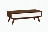 Linear Calm Collection – Buffet Coffee Table | Premium Center Table with Storage