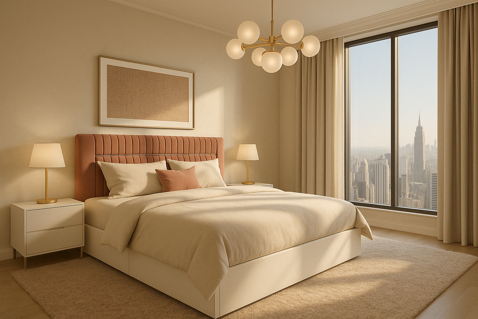 Premium Fabric Finish – Everly Bed