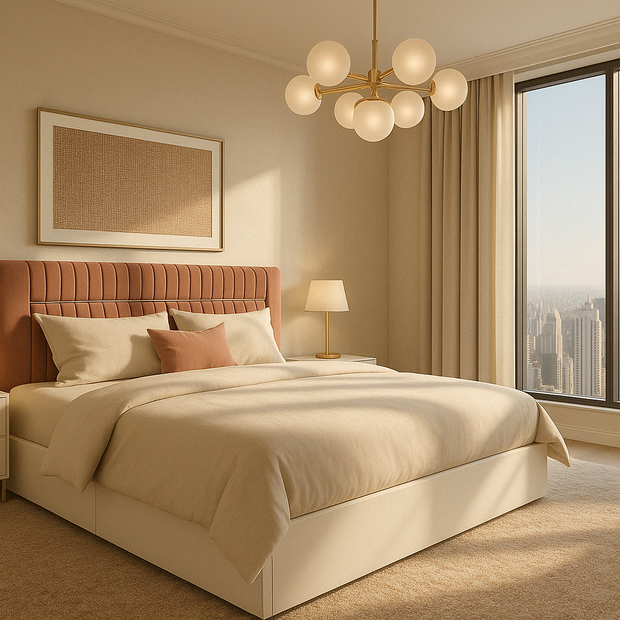 Premium Fabric Finish – Everly Bed