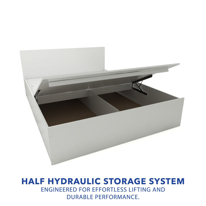 Tada Queen Bed – Box Storage & Premium Leatherette Upholstery | DF2H