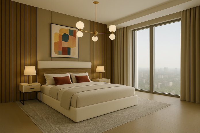 Premium Fabric Finish – Isla Bed