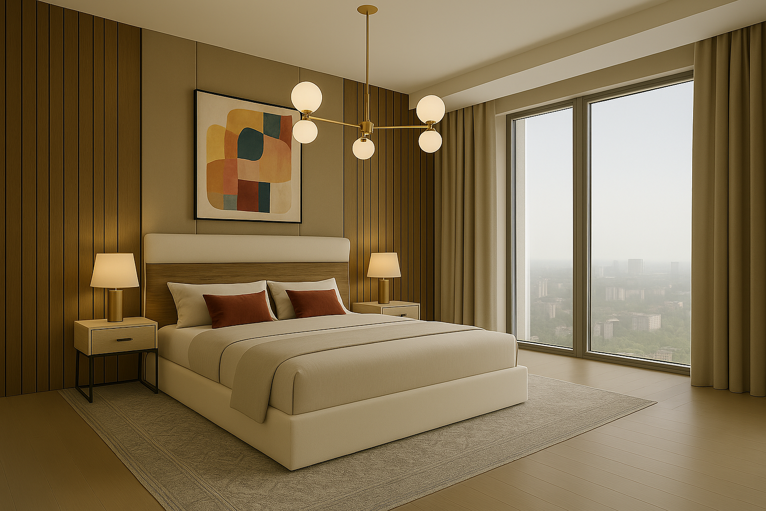 Premium Fabric Finish – Isla Bed