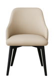Posh Dining Chair - Beige | Modern Upholstered Comfort