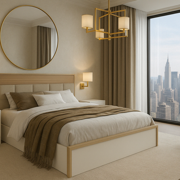 Strato Storage Bed – Box Storage Lifted View