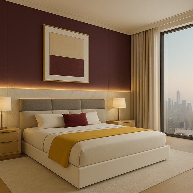 Premium Fabric Finish – Lyra Bed