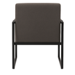 Rue Armchair - Grey | Modern Lounge Chair with Sculpted Comfort
