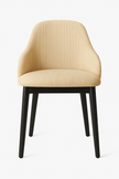 Posh Dining Chair - Beige | Modern Upholstered Comfort