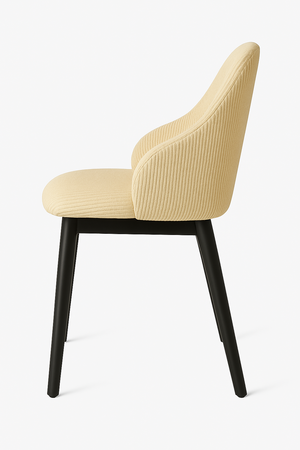 Posh Dining Chair - Beige | Modern Upholstered Comfort