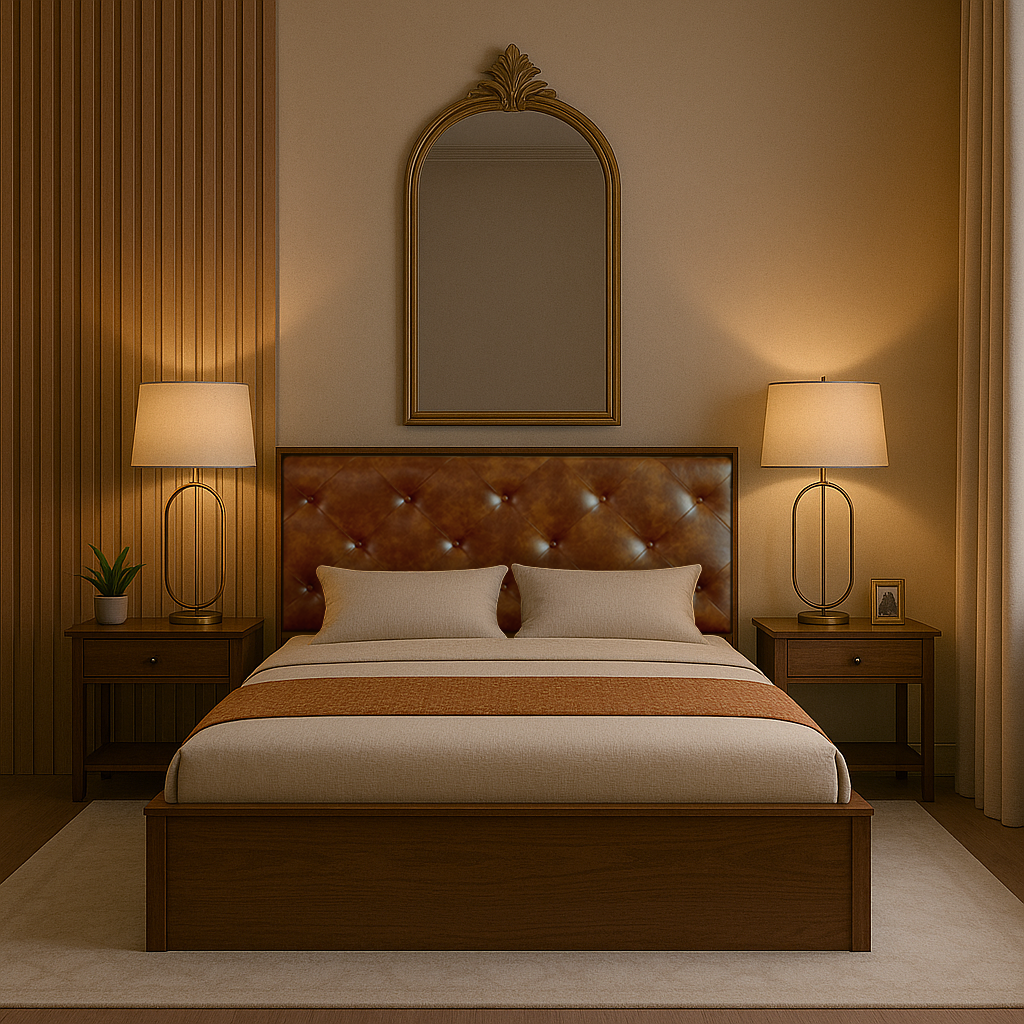 Lift-up Storage Bed Design – Alaric by DF2H