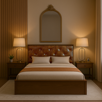 Lift-up Storage Bed Design – Alaric by DF2H