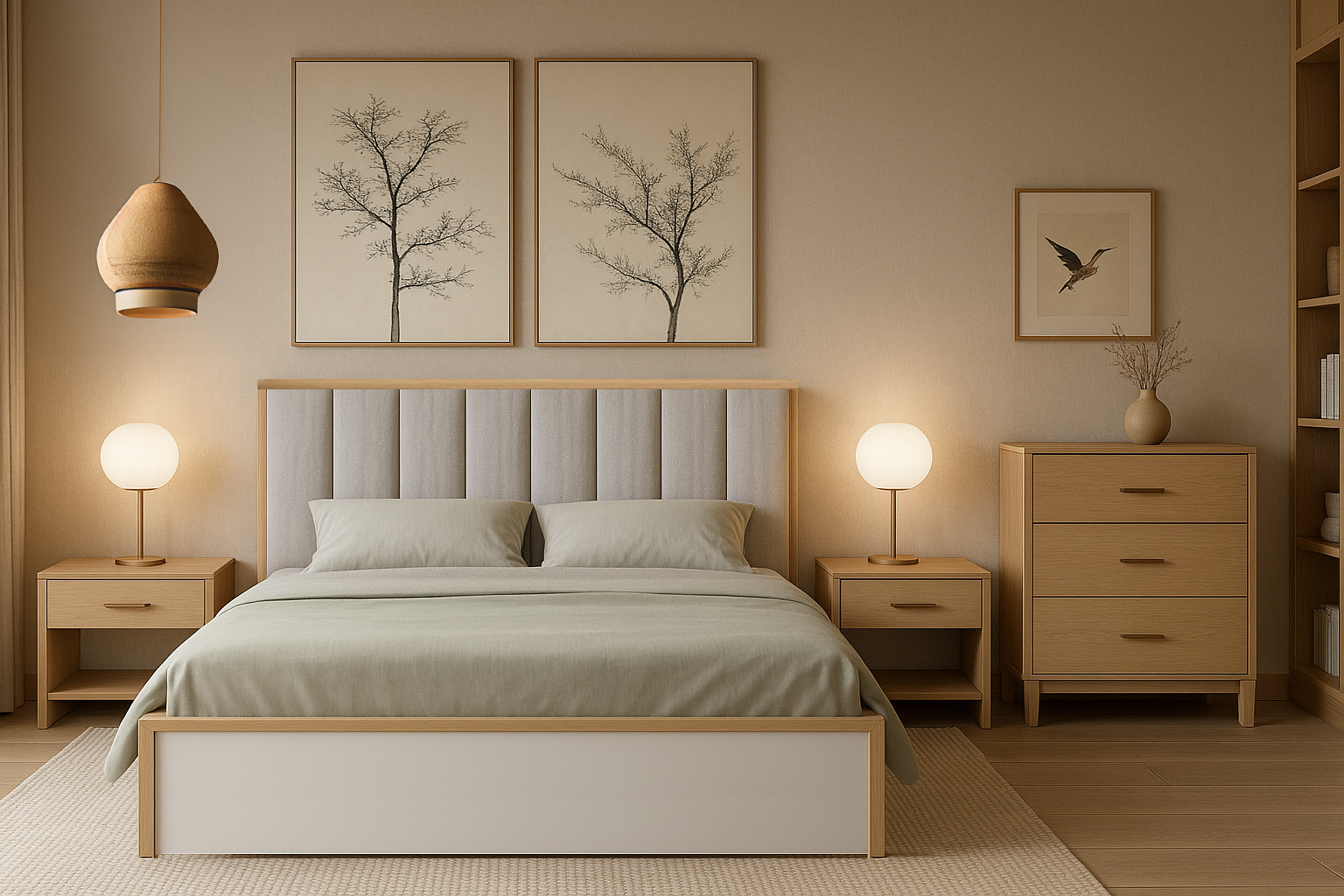 Premium Fabric Texture – Aria Bed