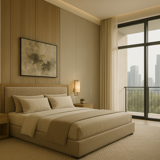 Premium Fabric Finish – Romy Bed