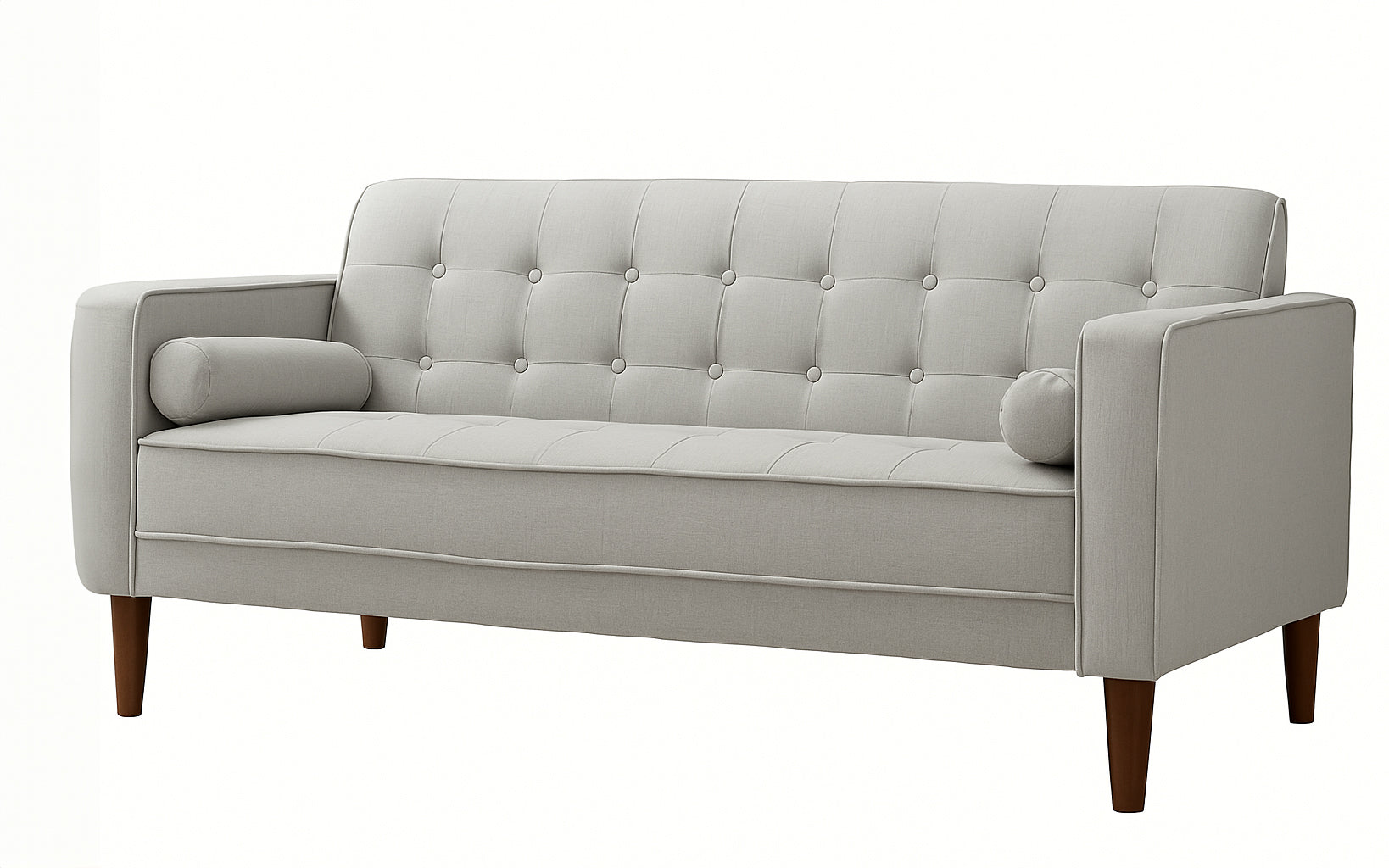 أريكة أركاديا ثلاثية المقاعد (رمادية)