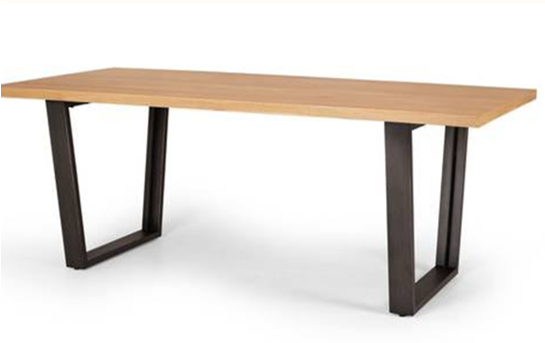 Marais Dining Table - Light Oak & Antique Oak Finishes