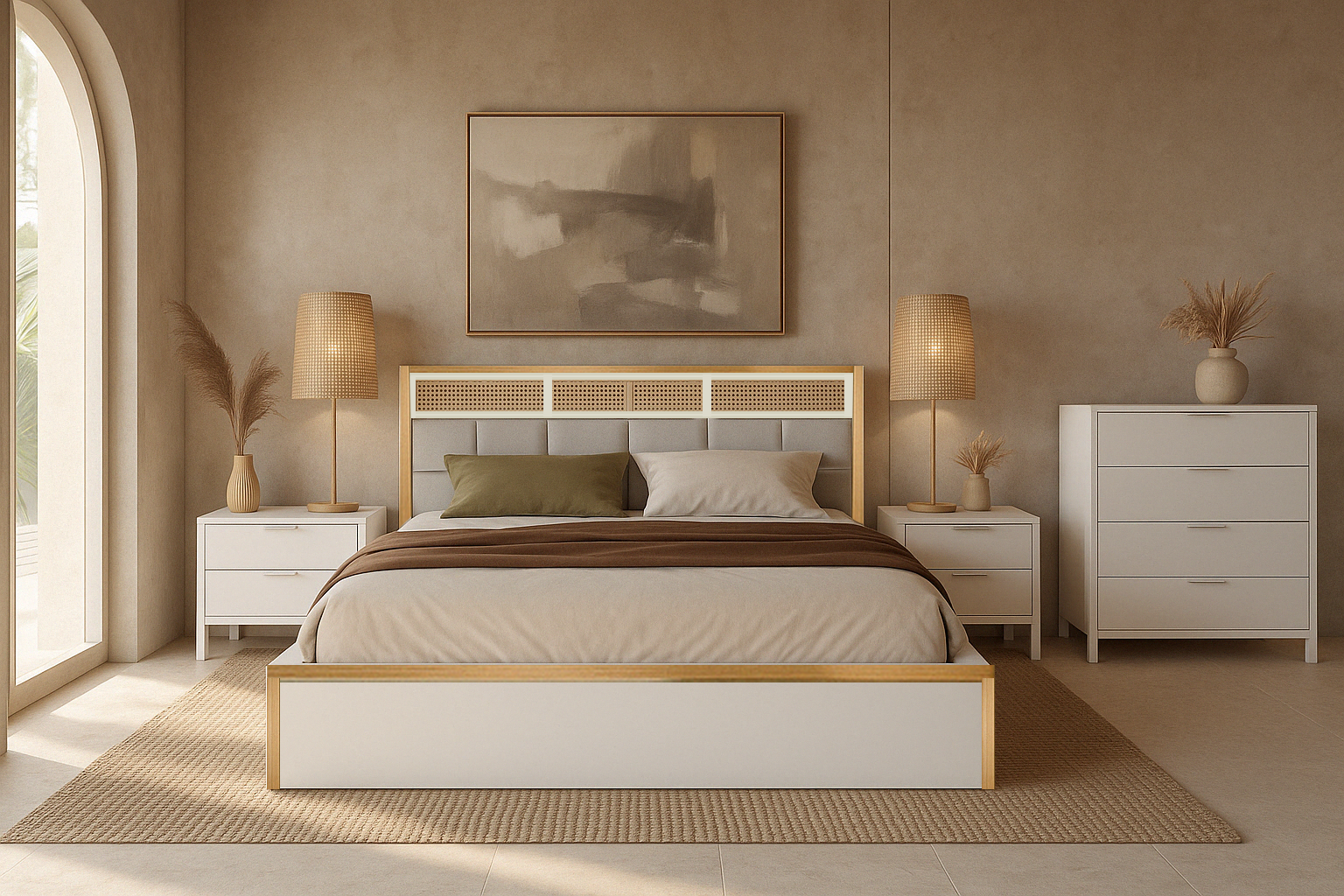 Lyora Bed by DF2H – Premium Headboard
