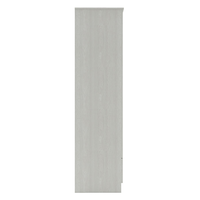 Ren 5-Door Engineered Wood Wardrobe – Spacious Bedroom Almirah with Shelves