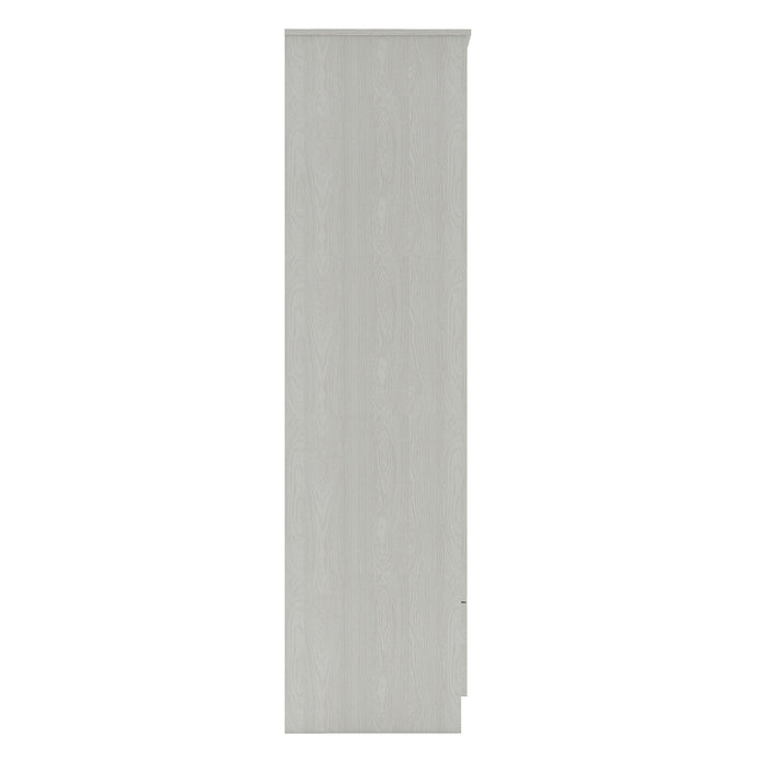 Ren 4-Door Engineered Wood Wardrobe – Spacious Bedroom Almirah with Shelves