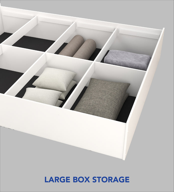 Kaito Bed With Box Storage  (Non-Woveen)