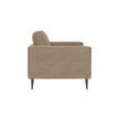 Brume 3-Seater Sofa - Modern Fabric Lounger (Beige & Dull Brown)